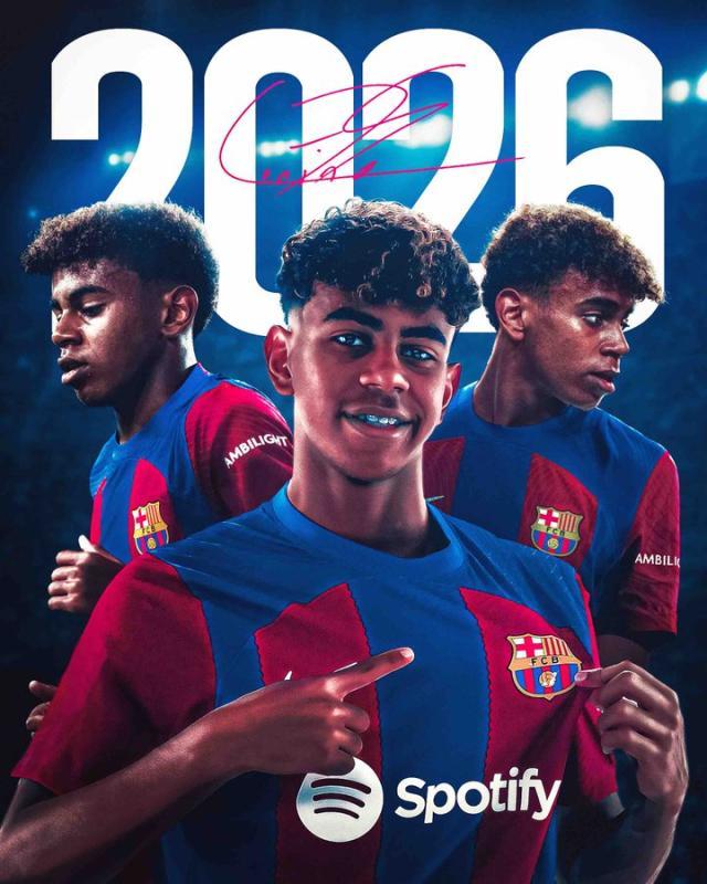 kaiyun 官网-官方：巴萨与亚马尔完成续约 新合同签至2026年